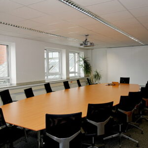 Empty meeting room